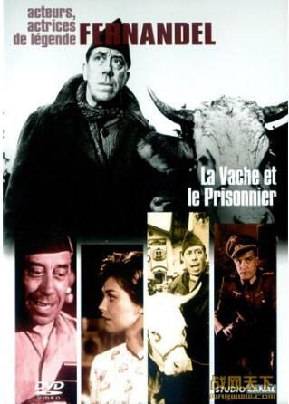 1959法國電影 囚徒與母牛/奶牛與戰俘 二戰/山之戰/ DVD 1959法國電影 囚徒與母牛/奶牛與戰俘 二戰/山之戰/ DVD