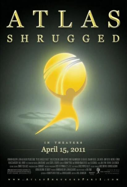 2011美國電影 地球顫栗/阿特拉斯聳聳肩/Atlas Shrugged: Part I 英語中字 盒裝1碟