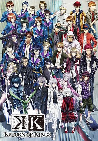 2016新番動漫 K RETURN OF KINGS/K第二季/K 諸王歸來 第1-2季DVD 2016新番動漫 K RETURN OF KINGS/K第二季/K 諸王歸來 第1-2季DVD