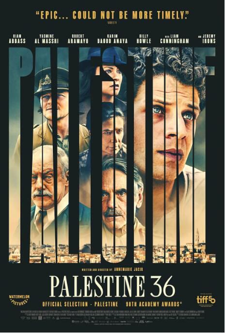 2025電影 巴勒斯坦 36/一切盡在眼前 傑瑞米·艾恩斯 英語中字 盒裝1碟