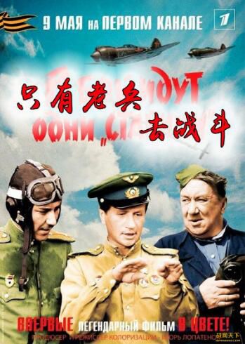 1973蘇聯電影 只有老兵去戰鬥 二戰/空戰/蘇德戰 DVD