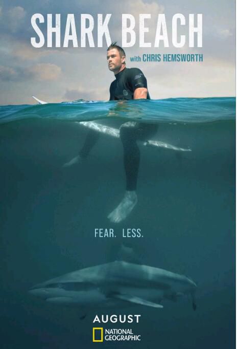 2021美國紀錄片《克里斯·海姆斯沃斯的鯊灘奇遇/克里斯漢斯沃的鯊魚奇遇》英語中字