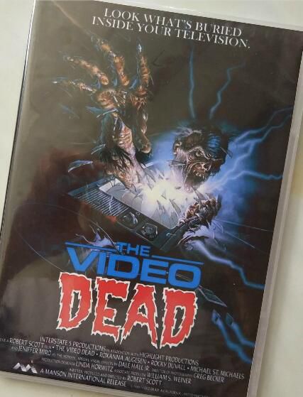 猛鬼TV/死亡電視 The Video Dead 美國絕版B級CULT科恐怖片 DVD