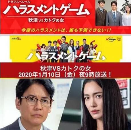 2020最新職場犯罪單元劇DVD：騷擾遊戲SP特別篇 秋津VS過特之女