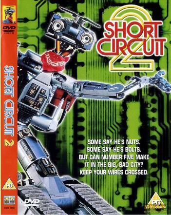 1988美國電影 霹靂五號II/強尼5號/機器人在紐約 國英語中字 DVD