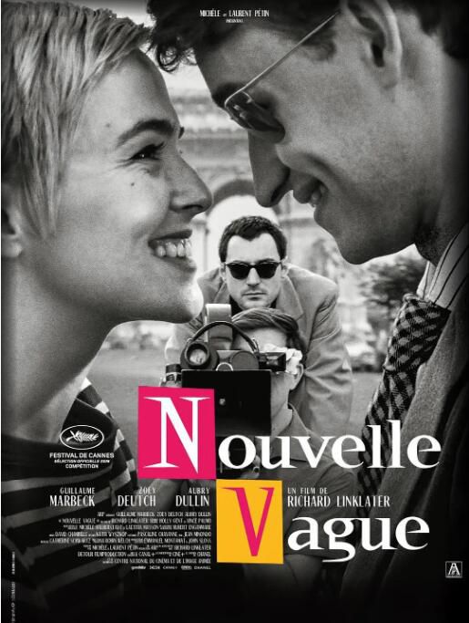 2025歐美電影 新浪潮/Nouvelle Vague/New Wave 紀堯姆·馬貝克 英語中字 盒裝1碟