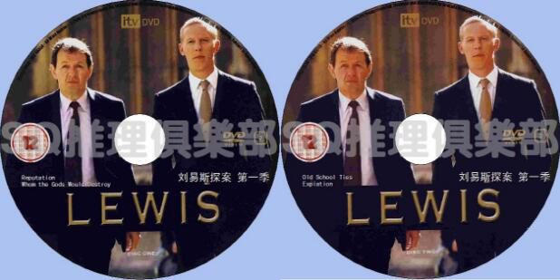 2006英國推理劇DVD：督查劉易斯探案 第一季+試播集 全4集 2碟