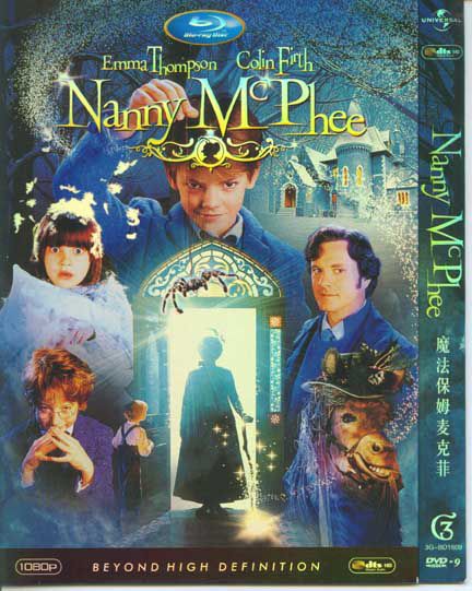 2005美國電影 魔法保姆麥克菲1/魔法保姆 艾瑪·湯普森 英語中字 盒裝1碟 2005美國電影 魔法保姆麥克菲1/魔法保姆 艾瑪·湯普森 英語中字 盒裝1碟
