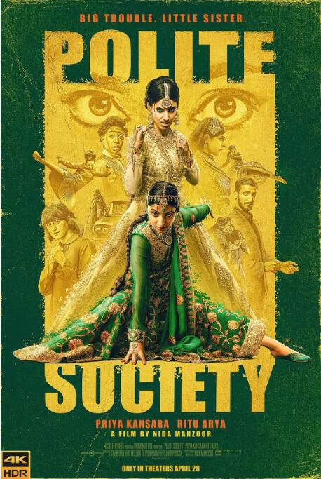 2023英國電影 文明社會/Polite Society 英語中英字 2023英國電影 文明社會/Polite Society 英語中英字