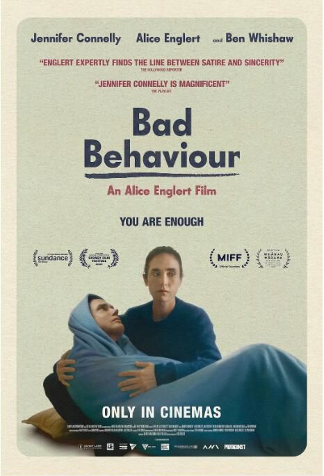 2023新西蘭電影《不良行為/Bad Behaviour》詹妮弗·康納利 英語中英雙字 盒裝1碟