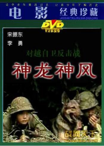 1979大陸電影 神龍神風 越戰/叢林戰/軍事設施/中越戰 國語無字幕 DVD