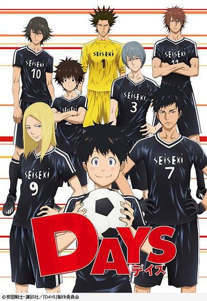 DAYS（2017年一月新番動漫）2碟DVD