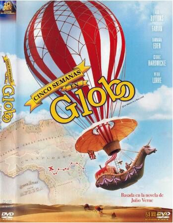 1962美國電影 氣球上的五星期 正大劇場 英法語中英文 DVD
