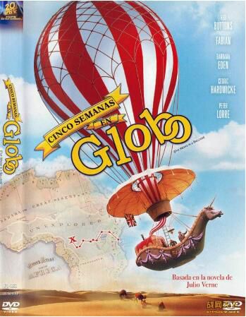 1962美國電影 氣球上的五星期 正大劇場 英法語中英文 DVD 1962美國電影 氣球上的五星期 正大劇場 英法語中英文 DVD