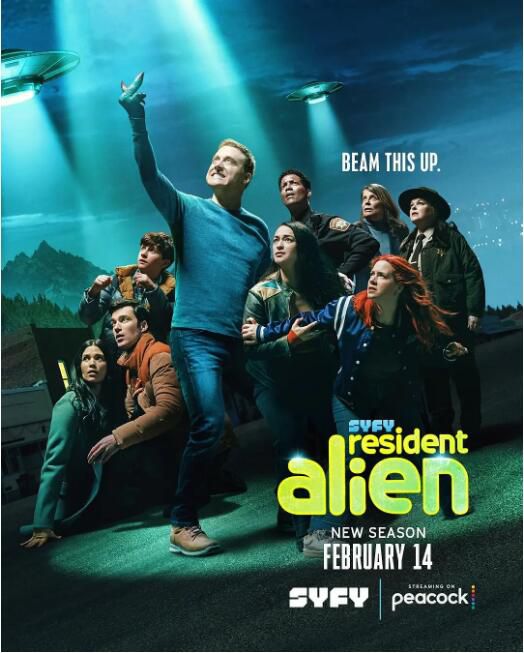 2024美劇 外星居民 第三季 Resident Alien 艾倫·圖代克 英語中字　盒裝2碟