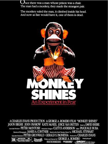 異魔1988/幻海魔靈Monkey Shines 喬治A羅梅羅 B級CULT變異恐怖片