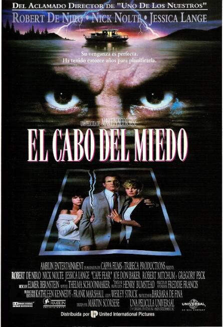 1991美國電影 恐怖角/Cape Fear/海角驚魂 羅伯特·德尼羅 英語中字 盒裝1碟 1991美國電影 恐怖角/Cape Fear/海角驚魂 羅伯特·德尼羅 英語中字 盒裝1碟