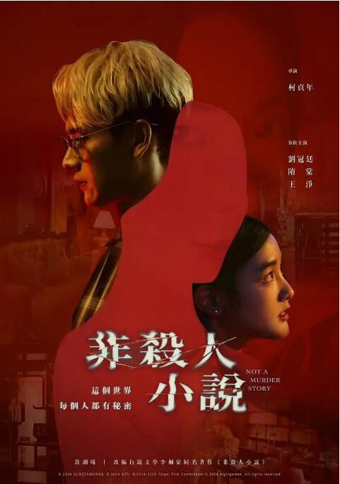 2024台劇 非殺人小說/Not A Murder Story 劉冠廷/隋棠 國語中字 盒裝2碟