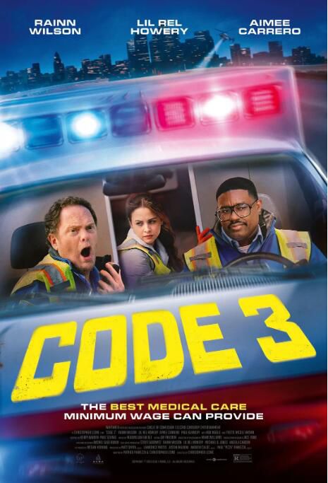 2025高分美國電影 三級警戒/三號警告/三級警報Code 3 雷恩·威爾森 英語中字 盒裝1碟