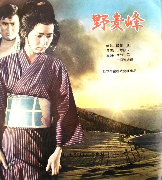 1979高分日本電影 啊野麥嶺/野麥峽的哀愁 大竹忍/原田美枝子 日語中字 盒裝1碟
