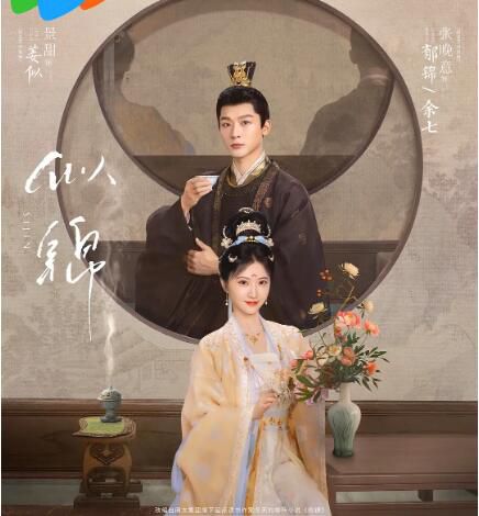 2025大陸劇 似錦（上部+下部）【附幕後花絮】 景甜/張晚意 高清盒裝8碟