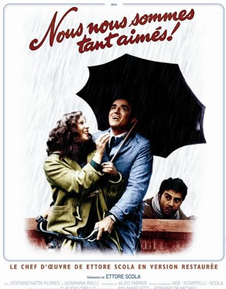 1974意大利高分喜劇《我們如此相愛》斯特法尼婭·桑德雷利.意大利語中意雙字