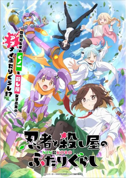 2025高分日本動畫 忍者與殺手二人組的日常生活/ninkoro 日語中字 盒裝2碟