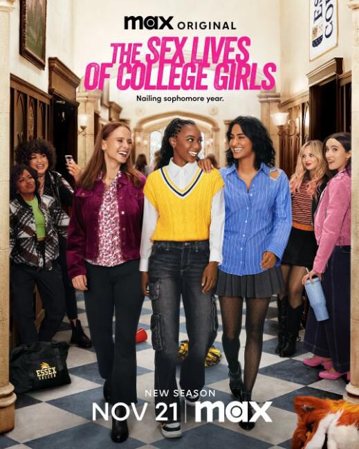 2024高分美劇 大學女生的性生活 第三季 寶琳·查拉梅 英語中字 盒裝2碟