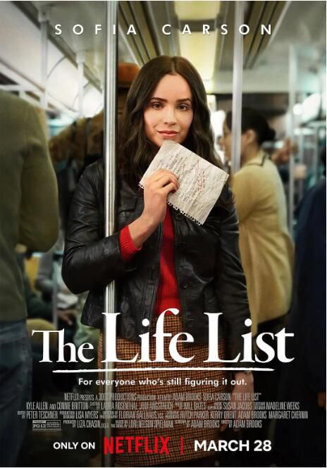 2025美國電影 生命清單 The Life List 索菲亞·卡爾森 英語中字 盒裝1碟 2025美國電影 生命清單 The Life List 索菲亞·卡爾森 英語中字 盒裝1碟