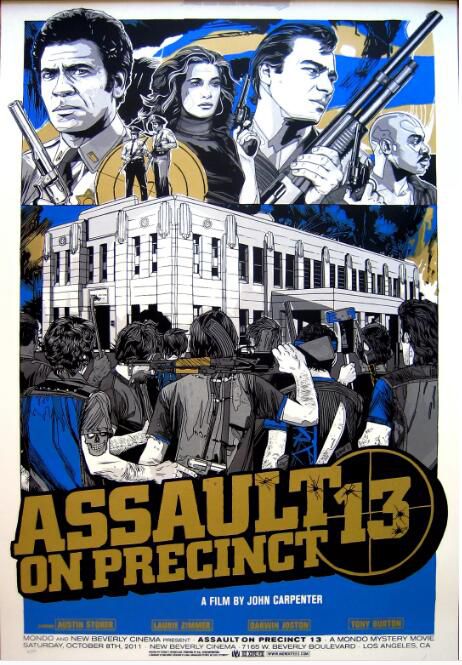 1976高分美國電影 血濺十三號警署/攻擊13號警局 奧斯汀·斯托克 英語中字 盒裝1碟