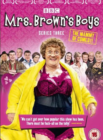 Mrs Brown's Boys 布朗夫人的兒子們 DVD 12碟