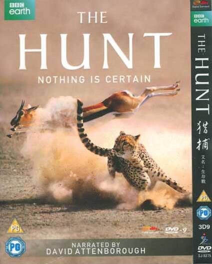 2015英國紀錄片 獵捕/生存戰/The Hunt David Attenborough 英語中字 盒裝2碟