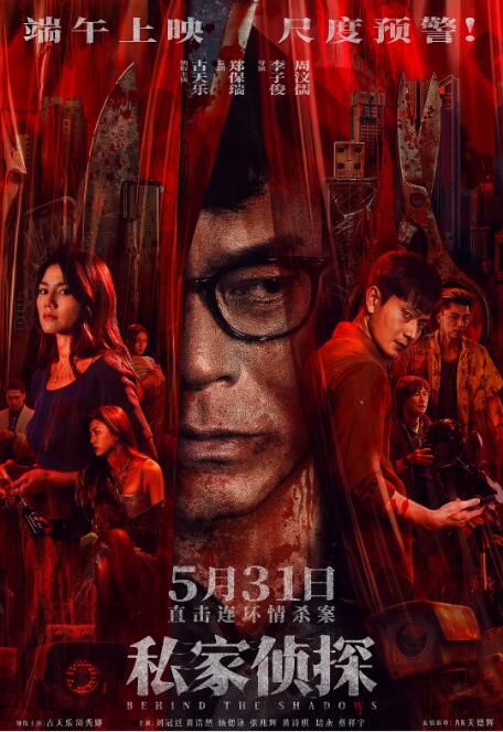 2025香港電影 私家偵探/尾隨/Behind The Shadows 古天樂/周秀娜 粵語中字 盒裝1碟