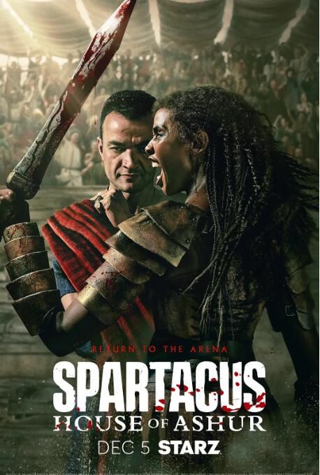 2025美劇 斯巴達克斯：亞述家族 Spartacus: House Of Ashur 英語中字 盒裝2碟