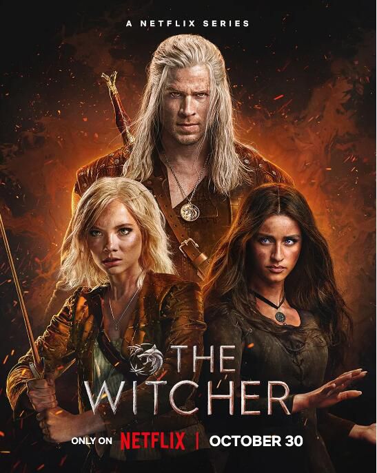 2025美劇 獵魔人/獵魔士/The Witcher 第四季 利亞姆·海姆斯沃斯 英語中字 盒裝2碟