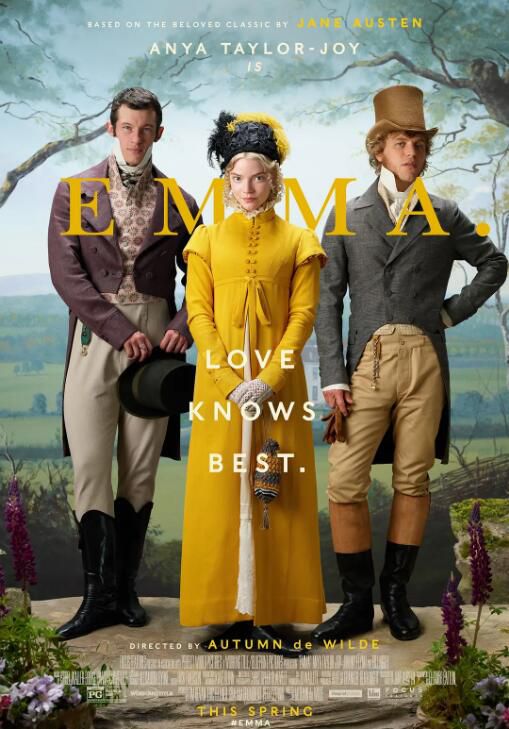 2020高分英國電影 愛瑪/EMMA：上流貴族/艾瑪/Emma 安雅·泰勒-喬伊 英語中字 盒裝1碟