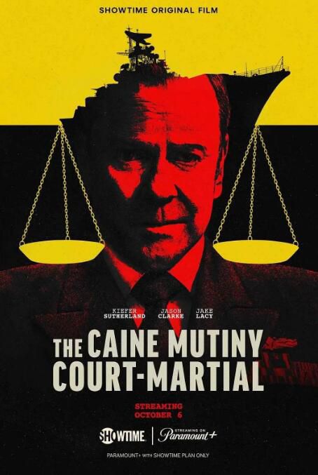 2023美國戰爭電影《凱恩艦嘩變/The Caine Mutiny Court-Martial》基弗·薩瑟蘭 英語中英雙字