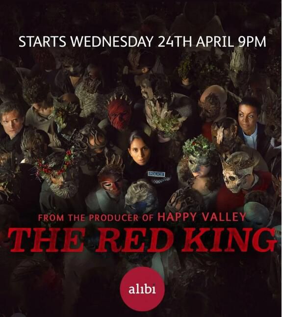 2024英劇 紅王 The Red King 安佳麗·莫辛德拉 英語中字 盒裝2碟