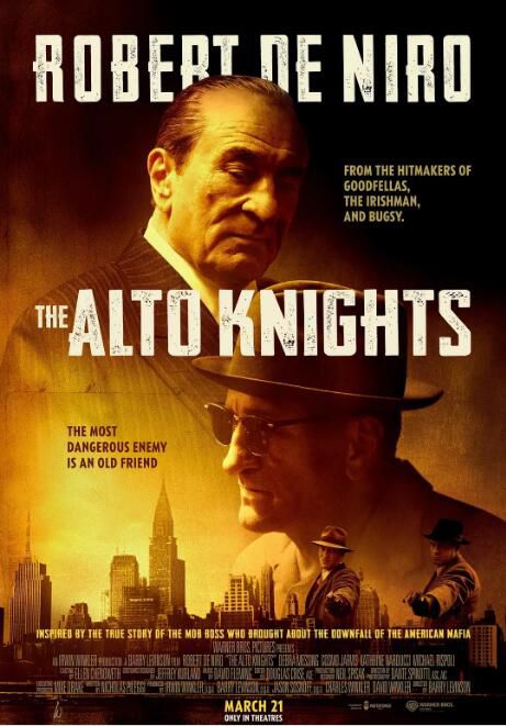2025美國電影《黑道中人/Alto Knights》羅伯特·德尼羅 英語中英雙字 盒裝1碟