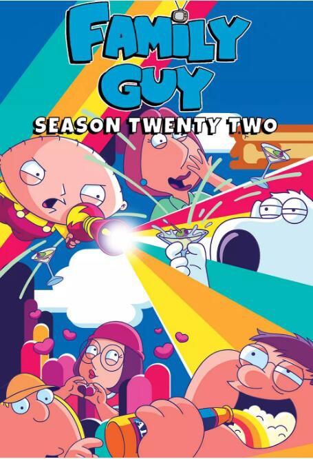 2023高分美國動畫 蓋酷家庭/惡搞之家/Family Guy 第1-22季 英語中字 盒裝44碟