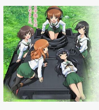 少女與戰車 完整 版+OVA全集 2碟DVD