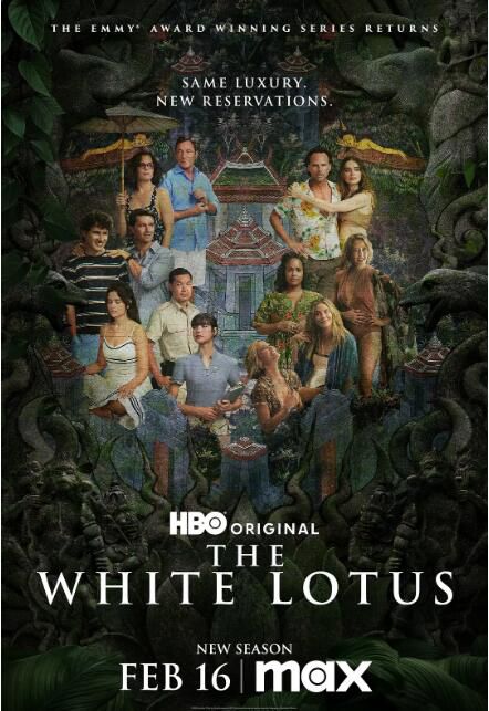 2025高分美劇 白蓮花度假村/The White Lotus 第三季 萊絲莉·比伯 英語中字 盒裝2碟
