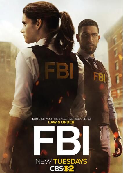 2019最新美國犯罪懸疑劇DVD：聯邦調查局/FBI 第二季 3碟 中英字幕