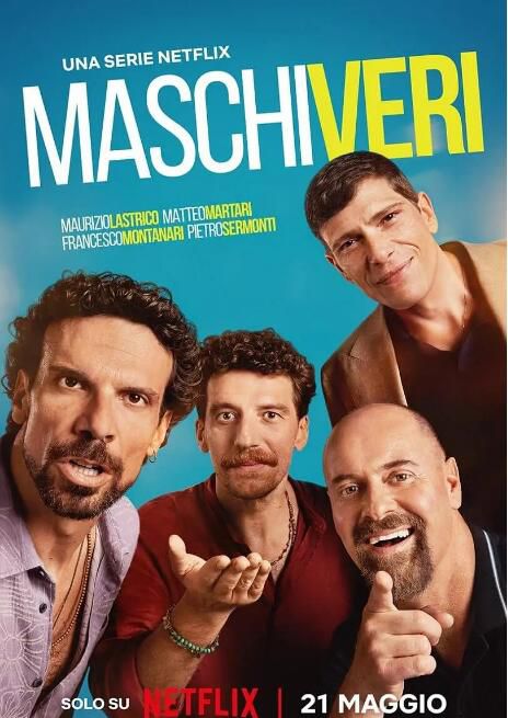 2025意大利劇《男人好 Man/真男人 Maschi veri》意大利語中字 盒裝2碟