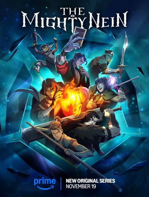 2025高分美國動畫 強大九人/魔域九魂/The Mighty Nein 英語中字 盒裝2碟