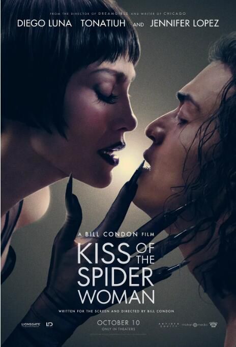 2025美國電影 蜘蛛女之吻/新版蜘蛛女之吻/Kiss of the Spider Woman 英語中字 盒裝1碟