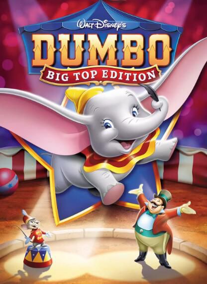 迪士尼動畫片電影《小飛象》DVD9光碟高清版 盒裝 國英雙語