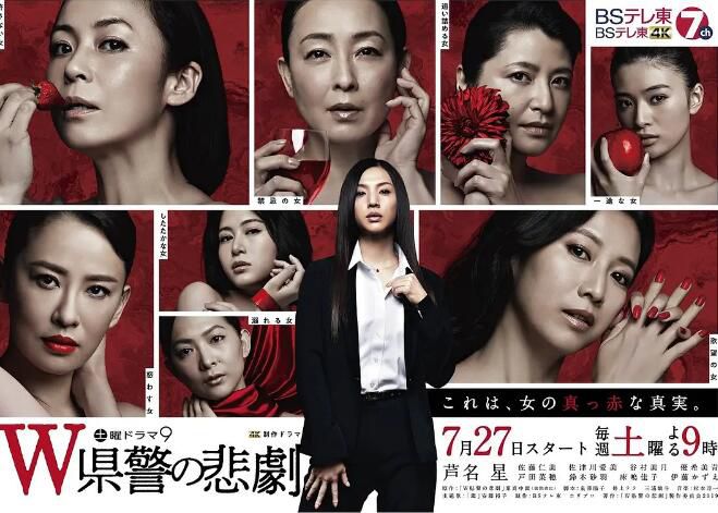 日劇 W縣警的悲劇 蘆名星/佐藤仁美 高清盒裝3碟 日劇 W縣警的悲劇 蘆名星/佐藤仁美 高清盒裝3碟