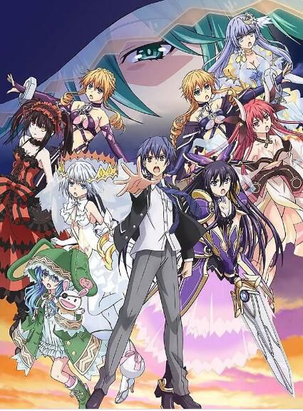 動畫 2019第二季度新番 約會大作戰第三季 2碟DVD 動畫 2019第二季度新番 約會大作戰第三季 2碟DVD