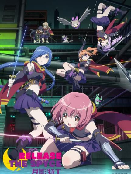 動畫 2019一月新番 月影特工RELEASE THE SPYCE 2碟完整版 動畫 2019一月新番 月影特工RELEASE THE SPYCE 2碟完整版